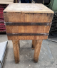 Špalek řeznický dřevěný (Wooden butcher block) 500x500x920